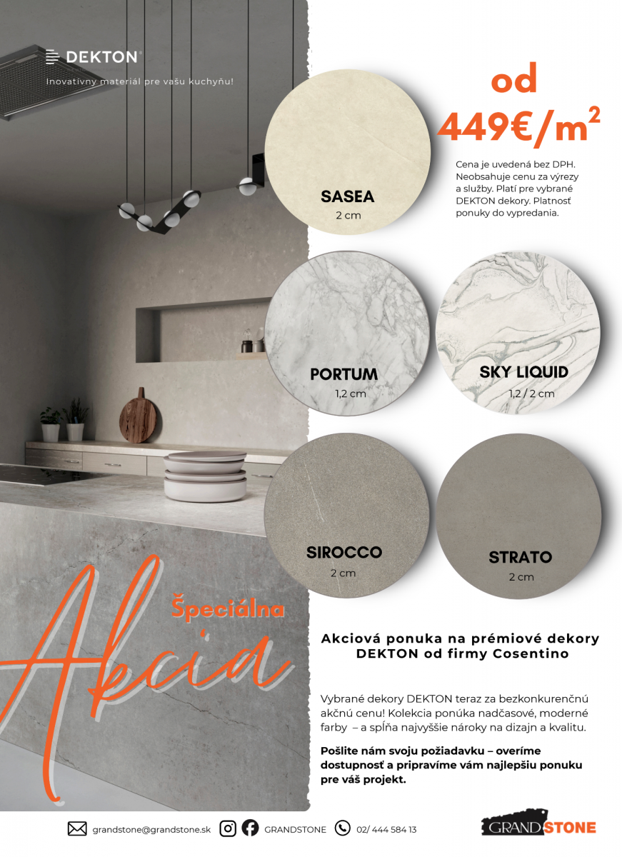 Dekton 2026 Akcia